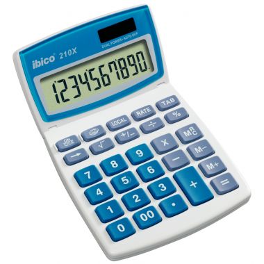 Machine à calculer professionnelle de bureau Ibico 210X