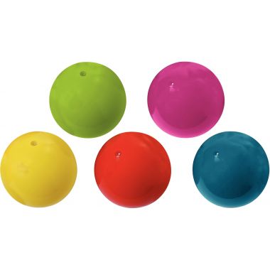 Lot de 5 ballons d'éveil diamètre 12cm pastel