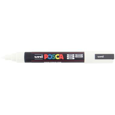 Marqueur Posca pointe moyenne ogive blanc