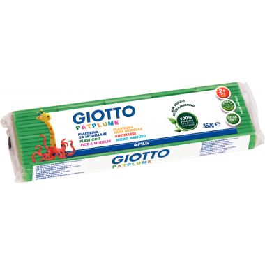 Pain de 350G de pâte à modeler Pat'Plume coloris vert clair