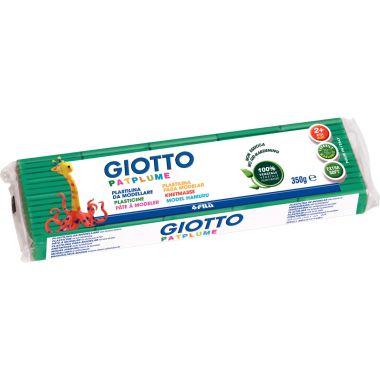 Pain de 350G de pâte à modeler Pat'Plume coloris vert foncé