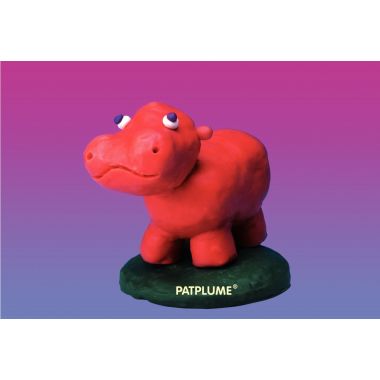 Pain de 350G de pâte à modeler Pat'Plume coloris orange