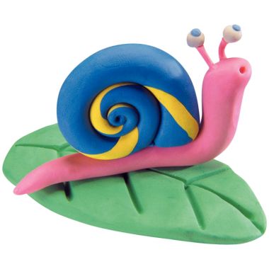 Pain de 350G de pâte à modeler Pat'Plume coloris rose