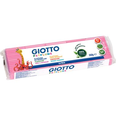 Pain de 350G de pâte à modeler Pat'Plume coloris rose