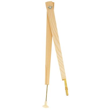 Compas à tableau 40cm en bois pour craies