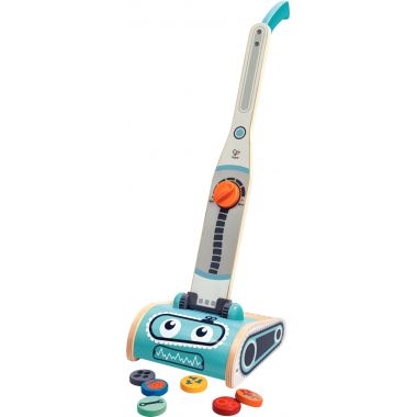 Aspirateur-balai en bois