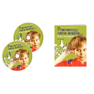 Coffret de 2 CD Promenons notre oreille à la campagne