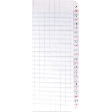 Répertoire piqué 96 pages, format 11x17 cm, seyès, papier 90g