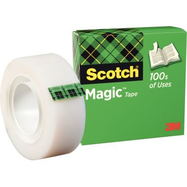 Scotch - Rouleau adhésif Magic invisible 19mmx33m - 23751