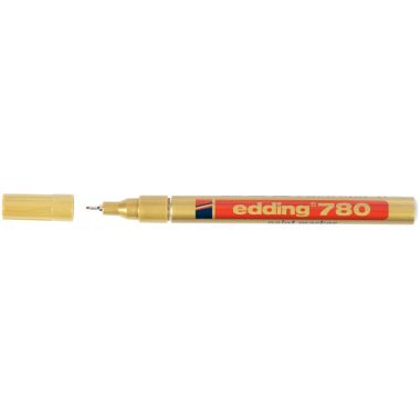 Marqueur peinture permanent E780 pointe fine or