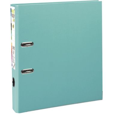 Exacompta Classeur à levier PREM'TOUCH format A4+, dos 5 cm, vert clair - 53103E