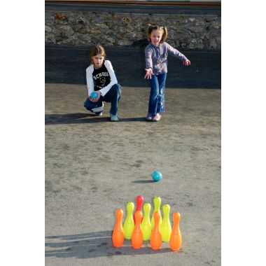 Jeu de bowling 9 quilles et 2 boules