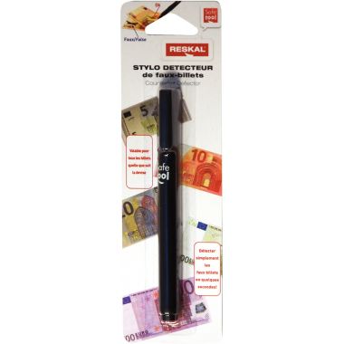 Reskal - Stylo Détecteur de faux billets - FA 62323