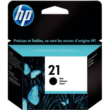 HP 21 cartouche d'encre noire authentique (C9351AE)