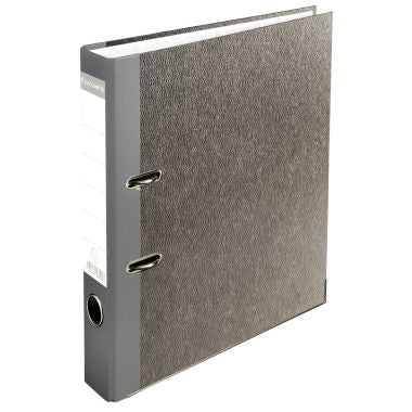Exacompta Classeur à levier pour format A4, dos 5 cm, carton gris - 53509E
