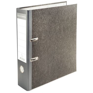 Exacompta Classeur à levier pour format A4, dos 7 cm, carton gris - 53710E