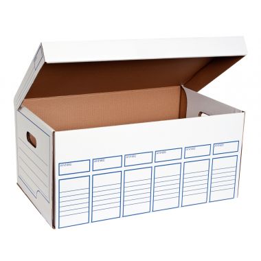 Paquet de 5 containers d'archives avec couvercle MBUSINESS