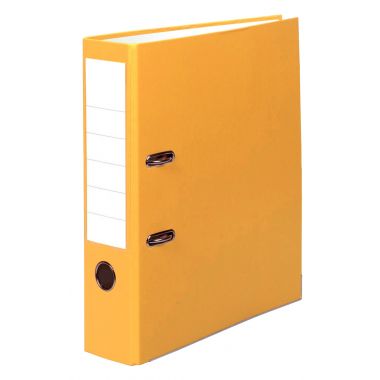 Exacompta - Classeur à levier pour format A4, dos 8 cm, jaune - 918404B