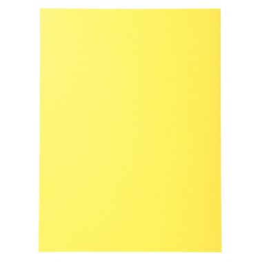 Paquet de 100 chemises 220g FOREVER, format 24x32 cm, jaune
