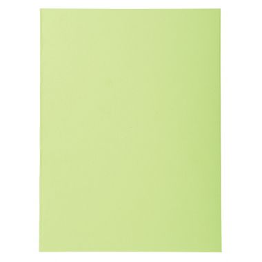 Exacompta - Paquet de 100 chemises 220g FOREVER, format 24x32 cm, vert pré - 410004E