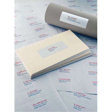 Boîte de 1600 étiquettes multi-usages blanches 99,1x33,9mm