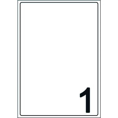 Boîte de 100 étiquettes multi-usages blanches 289,1x199,6mm