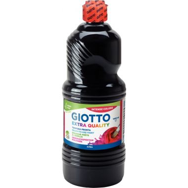 Giotto - Flacon de 1L de gouache liquide GIOTTO coloris noir - F53342400