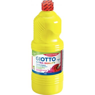 Giotto - Flacon de 1L de gouache liquide GIOTTO coloris jaune primaire - F533402