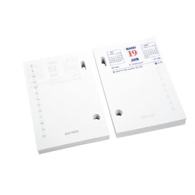 Exacompta - Bloc éphéméride 372 feuillets date à droite - 31121E