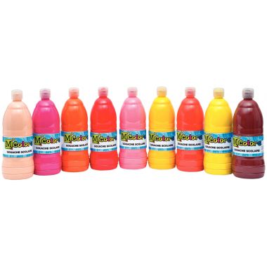 Flacon de 1 L de gouache liquide coloris rose
