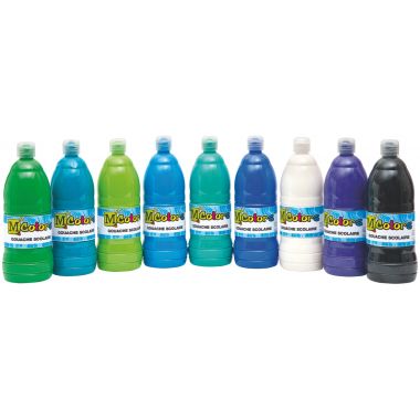 Flacon de 1 L de gouache liquide coloris violet