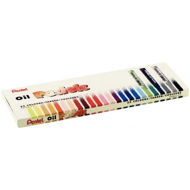 Boîte de 25 pastels huile PHN assorties