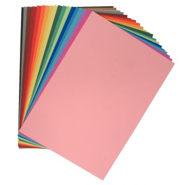 Paquet de 10 feuilles à dessin 50x65cm 160g vert tilleul