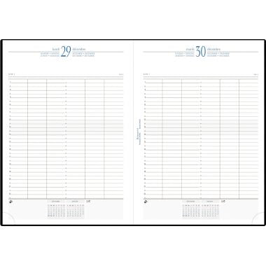 Agenda Journal29 1 jour par page noir