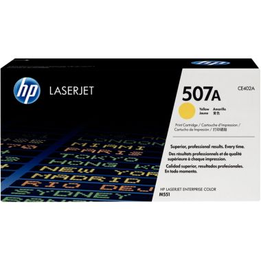 HP 507A toner jaune authentique (CE402A)