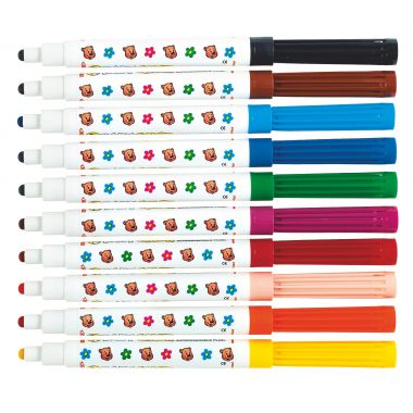 Boîte de 10 feutres Baby Color assortis