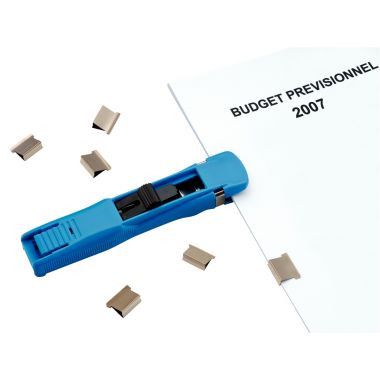 Boîte de 50 clips nickelé 18mm/4mm