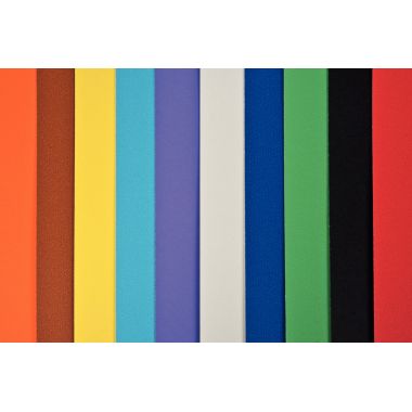 Paquet de 100 feuilles de carton couleur, 340 grammes, format : 29 x 42 cm