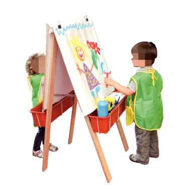 Chevalet de peinture 2 faces 65x65cm