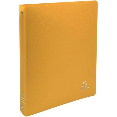 Classeur 4 anneaux en polypropylène OPAK, format A4+, dos 4 cm, jaune