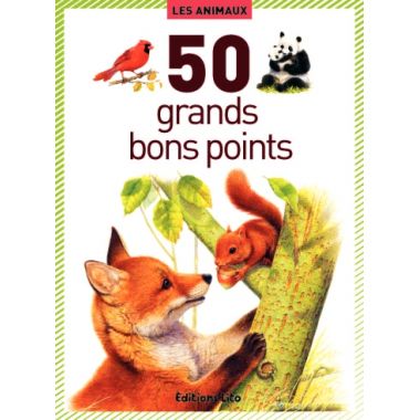 Boite de 50 grandes images Les animaux