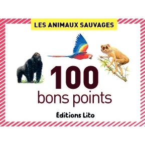 Boite de 100 images Les animaux sauvages