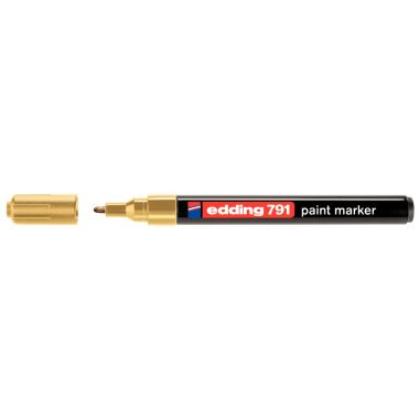 Marqueur peinture permanent E791 pointe ogive or