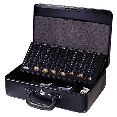 Coffret caisse et monnayeur avec 2 poignées