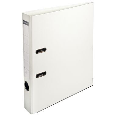 Exacompta - Classeur à levier pour format A4, dos 5 cm, blanc - 915402B