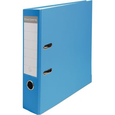 Exacompta - Classeur à levier pour format A4, dos 8 cm, bleu clair - 918412B