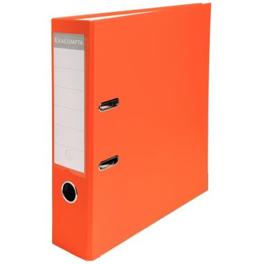 Exacompta - Classeur à levier pour format A4, dos 8 cm, orange - 918414B