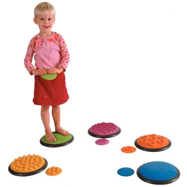 Set de 10 plaques tactiles