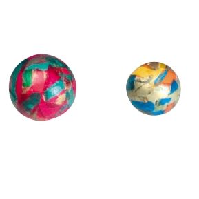 Carton de 600 boules et oeufs en styropor assortis