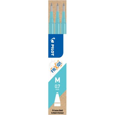 Étui de 3 recharges Frixion turquoise